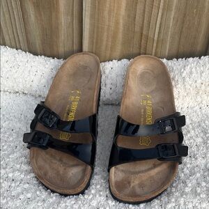 Birkenstock Ibiza Patent Leather Sandals
